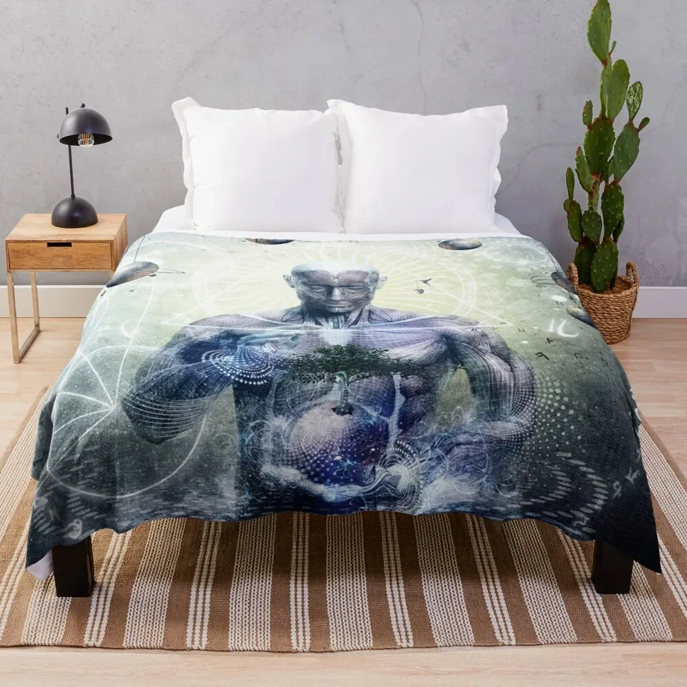 Experience So Lucid, Discovery So Clear Throw Blanket