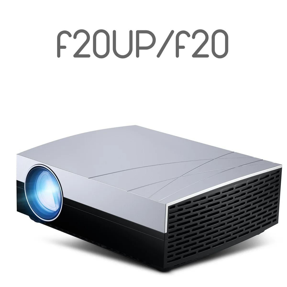 Projector F20UP True Stereo Super Sensitive Sound Quality HD 1080P Home Projector WIFI/Bluetooth