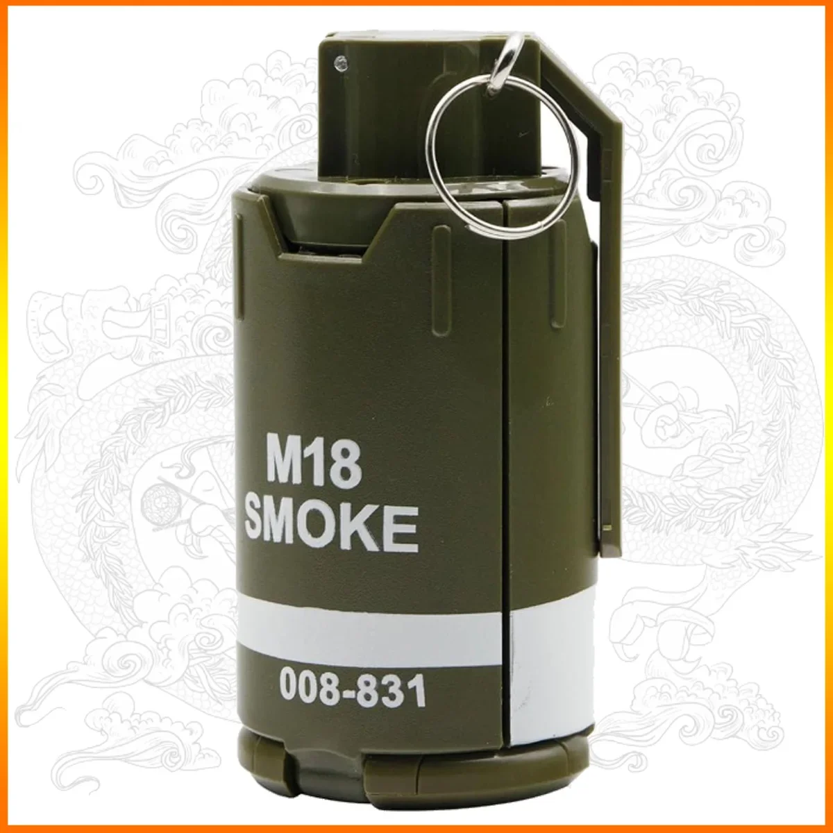 

M18 Smoke Water Gel Grenade Model, Military Toy for Adults and Kids, CS Prop, Funny Gift, Airsoft Accessories