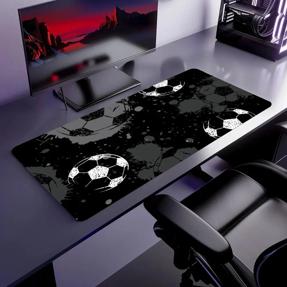

Football-Themed Mouse Pad Large-Size Computer Office Gaming Desk Mat XXL Rubber Anti-Slip Edged Keyboard Pad Long Table Mat
