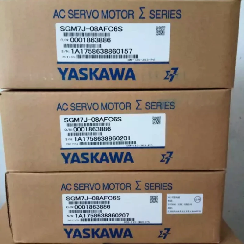 Новый серводвигатель Yaskawa SGM7J-08AFC6S, ускоренная доставка Новый серводвигатель Yaskawa SGM7J-08AFC6S, ускоренная доставка