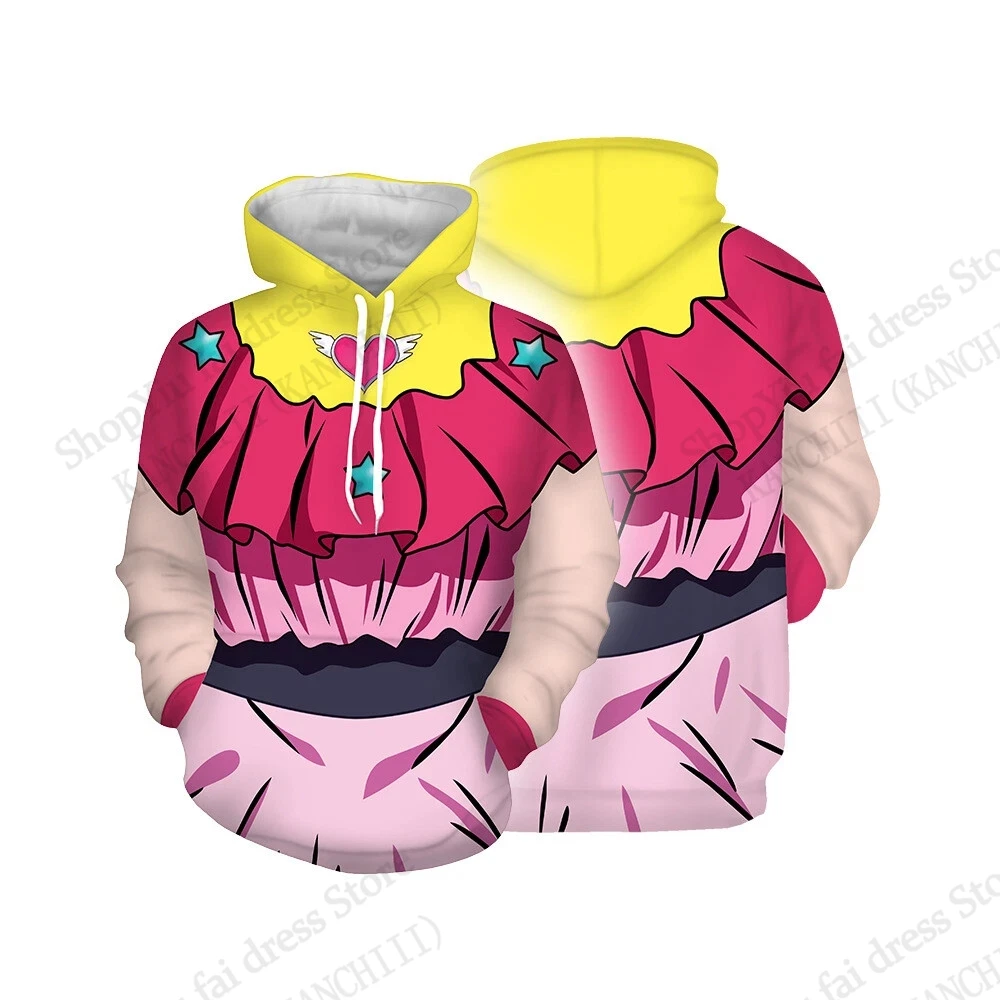 أنيمي أوشي نو كو آي هوشينو ثلاثية الأبعاد طباعة هوديي الرجال النساء موضة أكوامارين روبي هوديس البلوز المراهقين معطف تأثيري جاكيتات فتاة