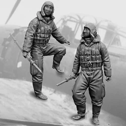 1/32 Japanese Air Force Resin Model White Mold