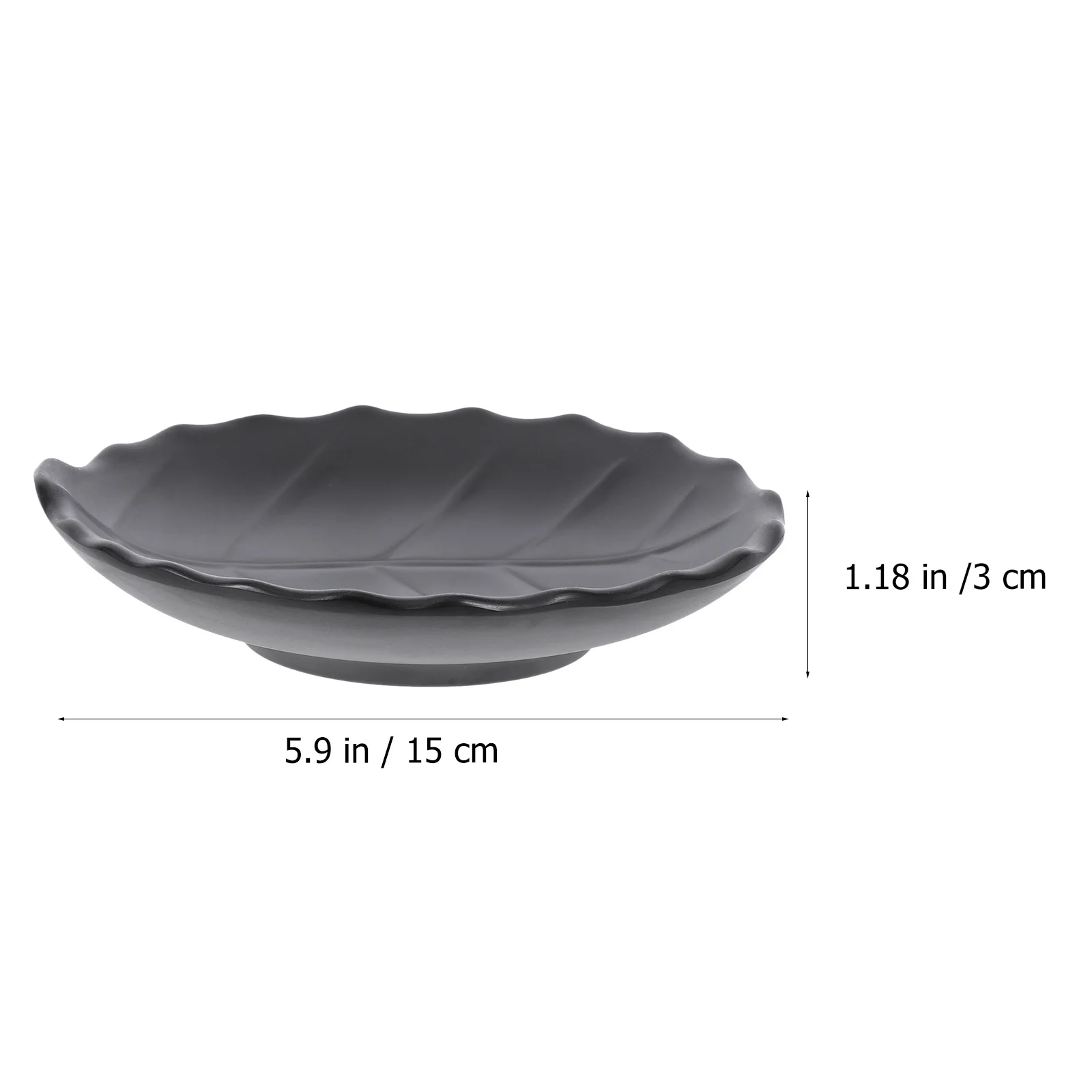 

1Pcs Pattern Snack Plate Simple Style for Dining Room Home Kitchen Dessert Sauce Dish Decorative Versatile Tableware