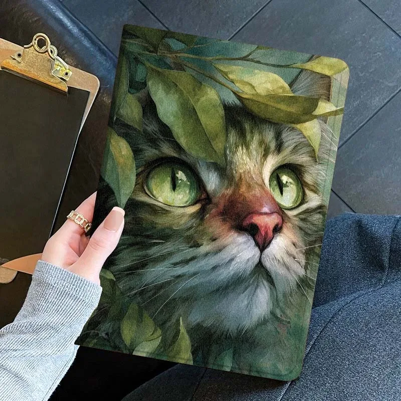

Cat Cartoon Flower Popular Tablet Case For Xiaoxin Lenovo Pad Tab K10 K11 M10 P12 P11 Pro GT Gen2 Plus Legion Y700 Y900 12.1