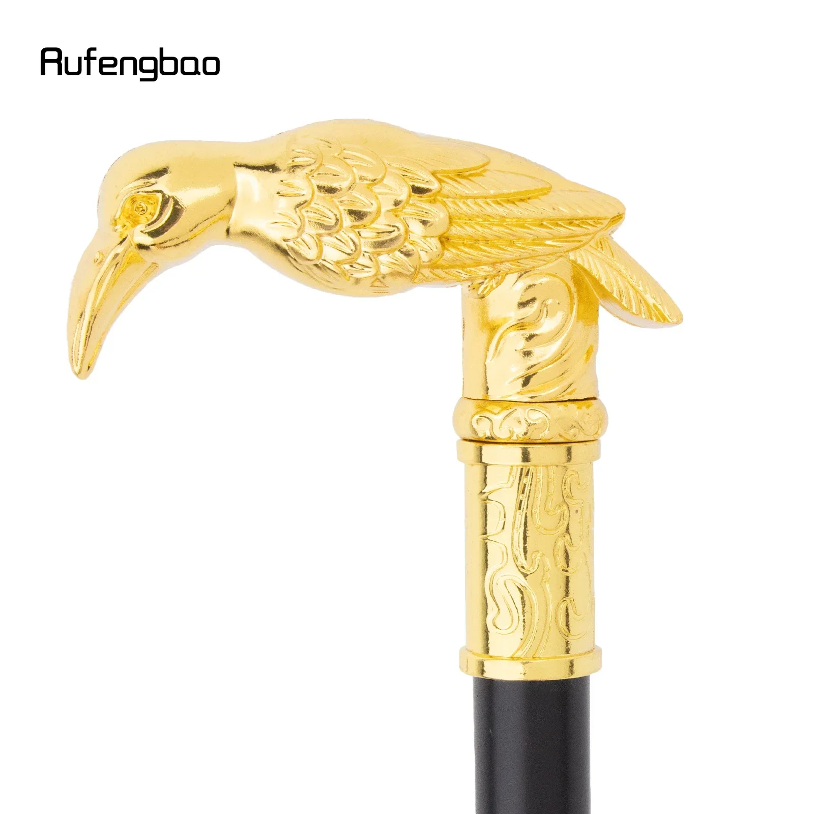 الأصفر النسر رئيس الأزياء عصا للمشي الزخرفية عصا تأثيري خمر حزب المألوف عصا للمشي Crosier 90 سنتيمتر