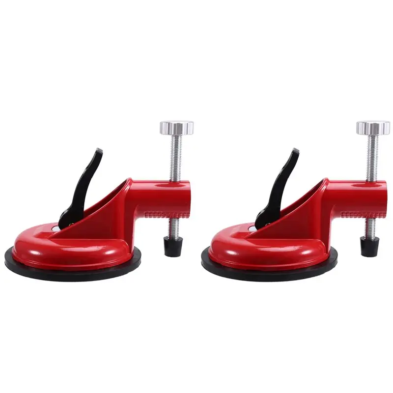 【今すぐ節約】2x-壁タイル取り付けツール-サクションカップテンショナー-タイルレベラー-ストーン-強力な吸引-リフティング固定具