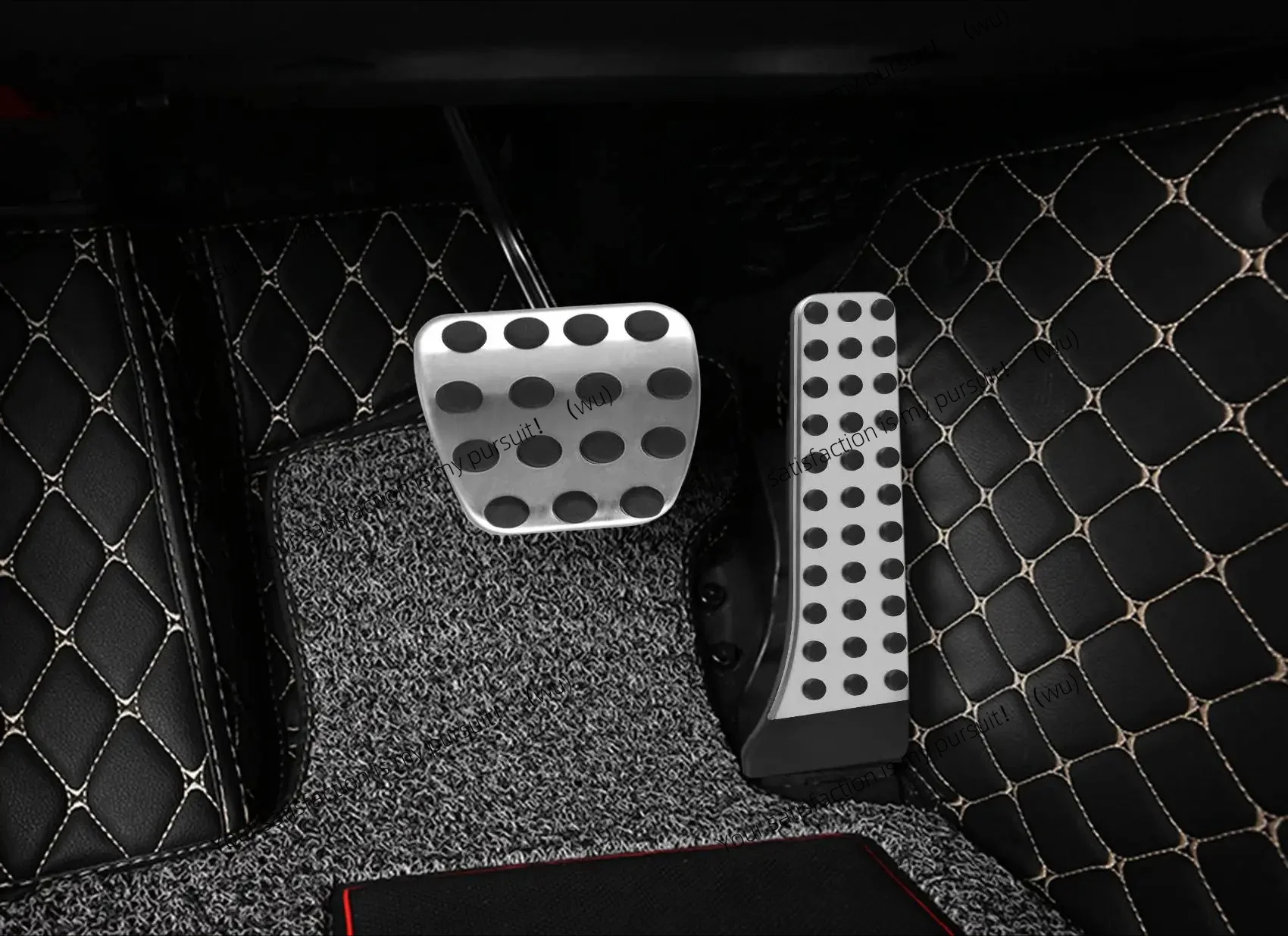 for Mercedes Benz W203 W222 W213 W205 W204 W211 W212 W210 X204 W218 5PC Car Pedal Cover Accessories with Footrest