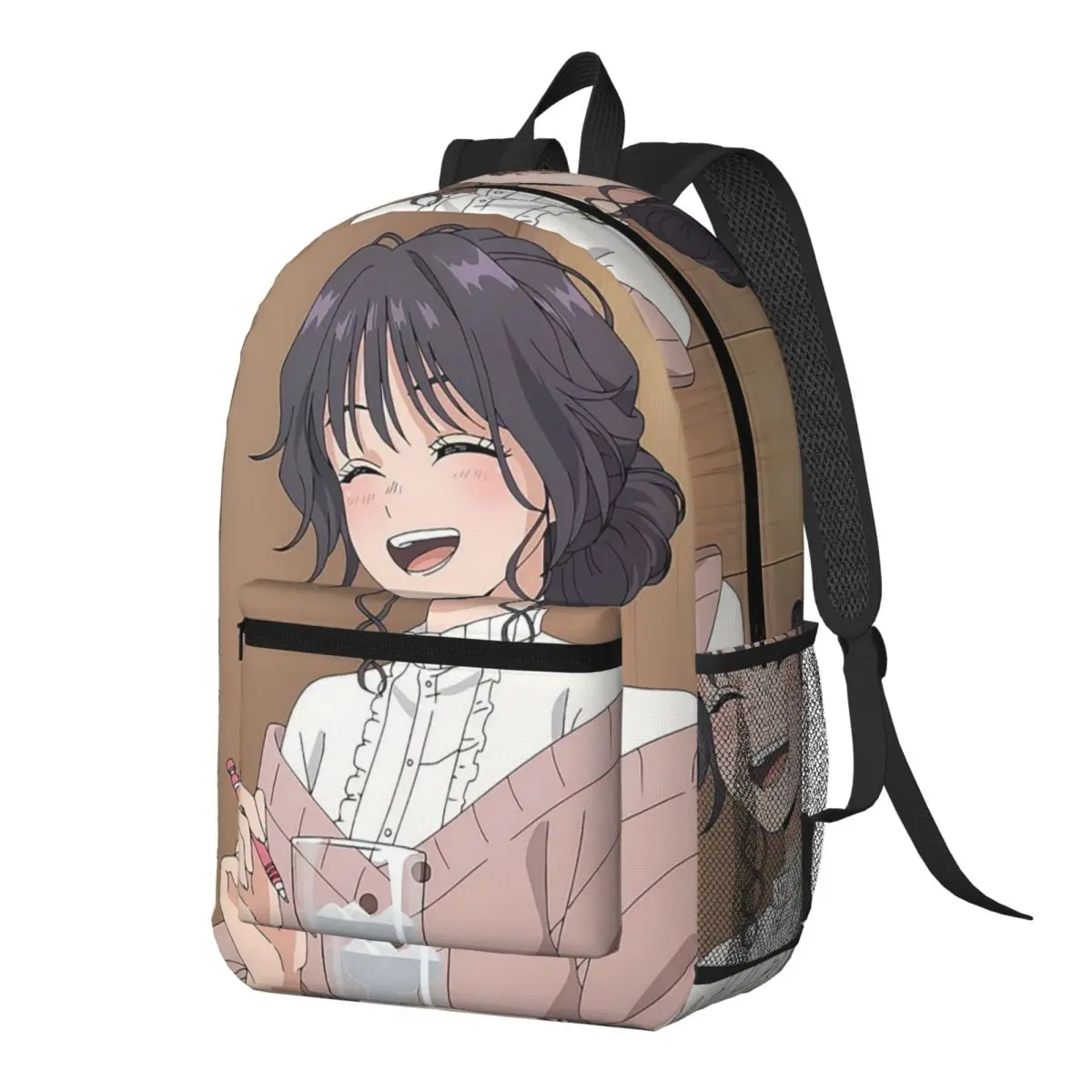 

The Fragrant Flower Blooms With Dignity Anime Backpack Daypack Large Capacity BookBag School Bag Shoulder Bags for Men Women