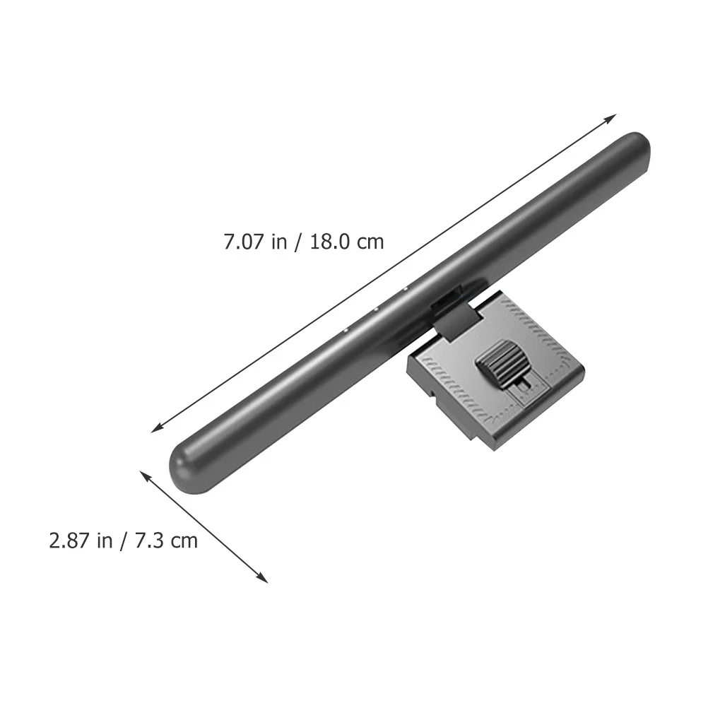 โคมไฟหนีบคอมพิวเตอร์แบบปรับได้ 3 ชิ้น ไฟ LED สำหรับหน้าจอคอมพิวเตอร์ ป้องกันสายตา ไฟตั้งโต๊ะ พร้อมตัวตั้งเวลา ช่องเสียบ USB