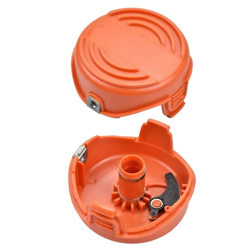 ทนทานหญ้าTrimmer REPLACEMENT SPOOL CAPติดตั้งง่ายสำหรับSF-080-BKP/90583594 แพลตฟอร์มสนามหญ้าYARD Gardenภูมิทัศน์