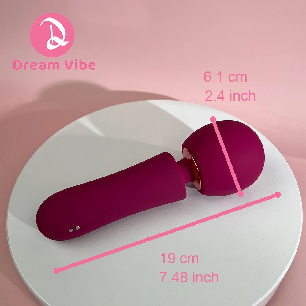 عصا هزاز قوية للغاية اهتزازات عميقة رملي رأس مرن لعبة جنسية جديدة الجسم الاسترخاء مدلك متعة النساء 18 + سرية #5