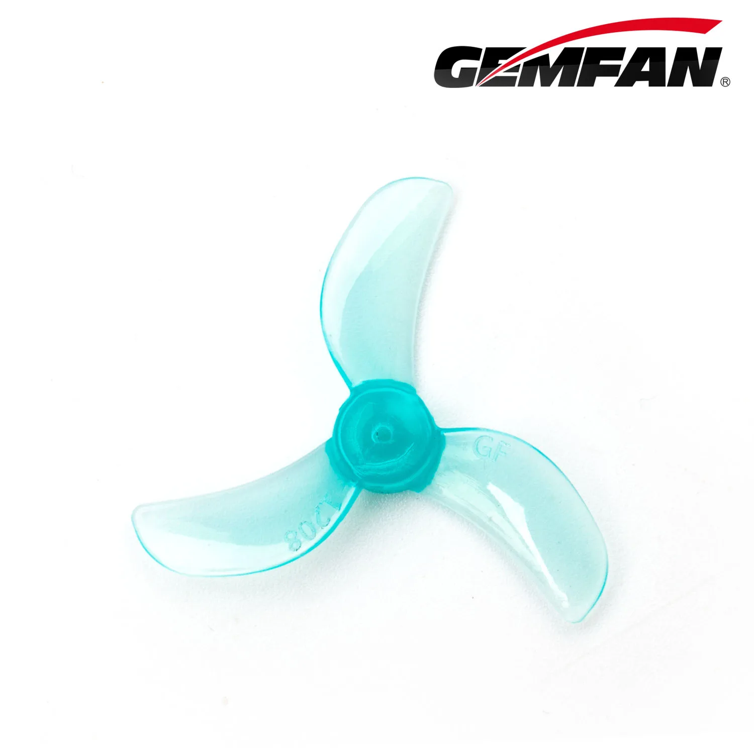 8PCS/Lot GEMFAN 1208-3 31MM TRI BLADE 0.8MM 1MM 1.5MM SHAFT (4CW+4CCW) POLY CARBONATE Micro Propellers for 0802 25000kv Motor