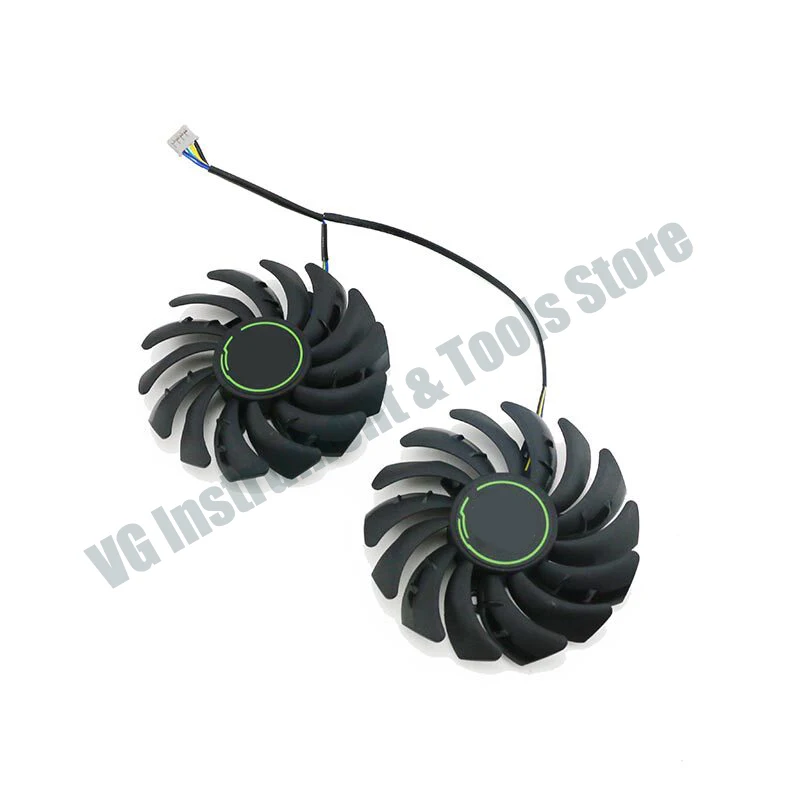 Neuer Lüfter PLD09210S12HH für MSI Radeon RX 5500 XT GAMING X Grafikkarte – Detail 2