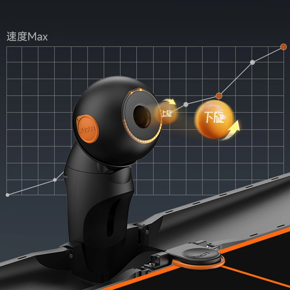 Table Tennis Serving Robot Machine With Net Recovery System APP Controlled Multi Spin Training Functions
