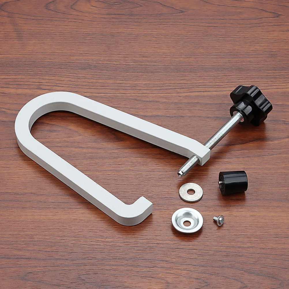 1Set Guitar Bridge Clamp Metal Fixture Repair Tool for Acoustic Electric Guitar Bridge Installation Maintenance