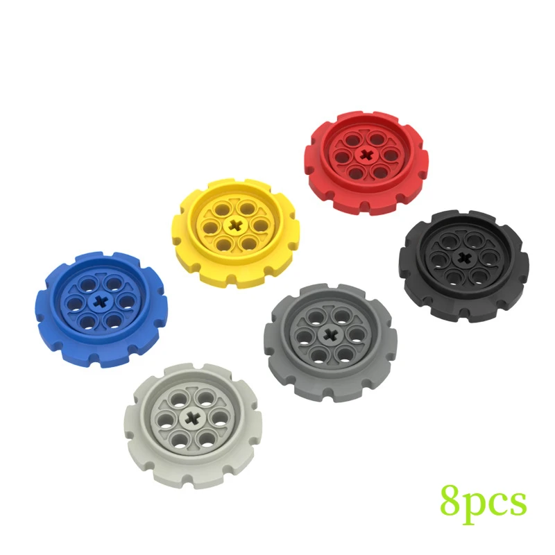 

8PCS High-Tech Assemble Particle 57519 5x5x2 Brick Building Blocks Kit Replaceable Part Toys For Children Gifts