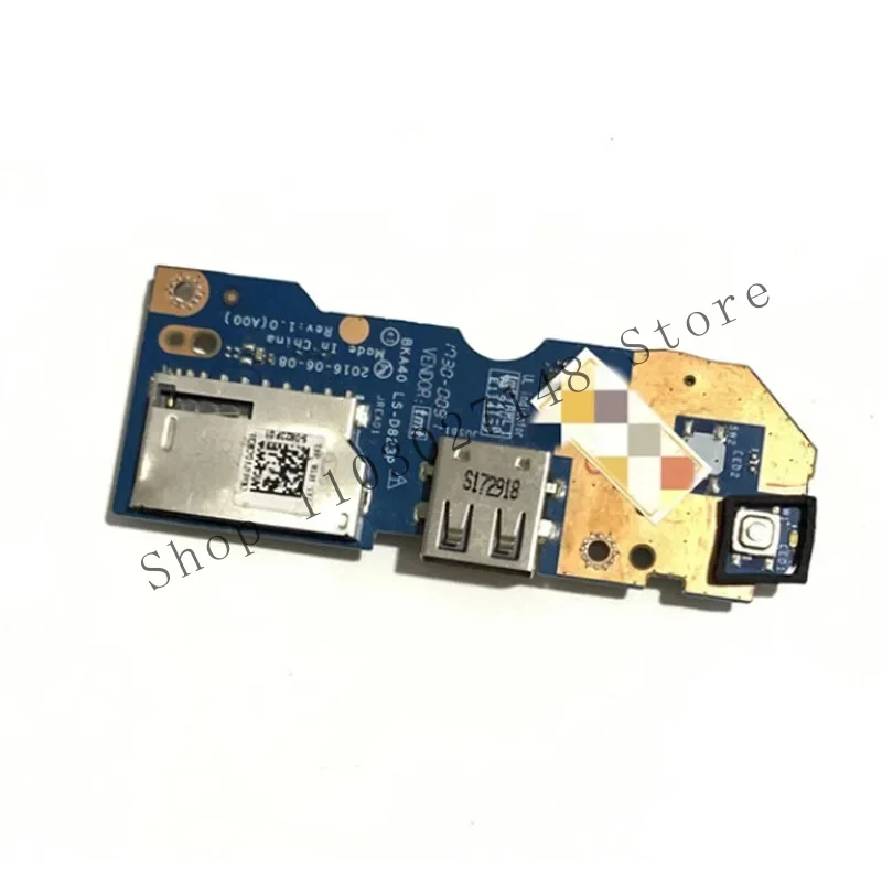 WYORESY For Dell Inspiron 14 7460 7472 USB Switch Board Key Small Board LS-D823P P74G