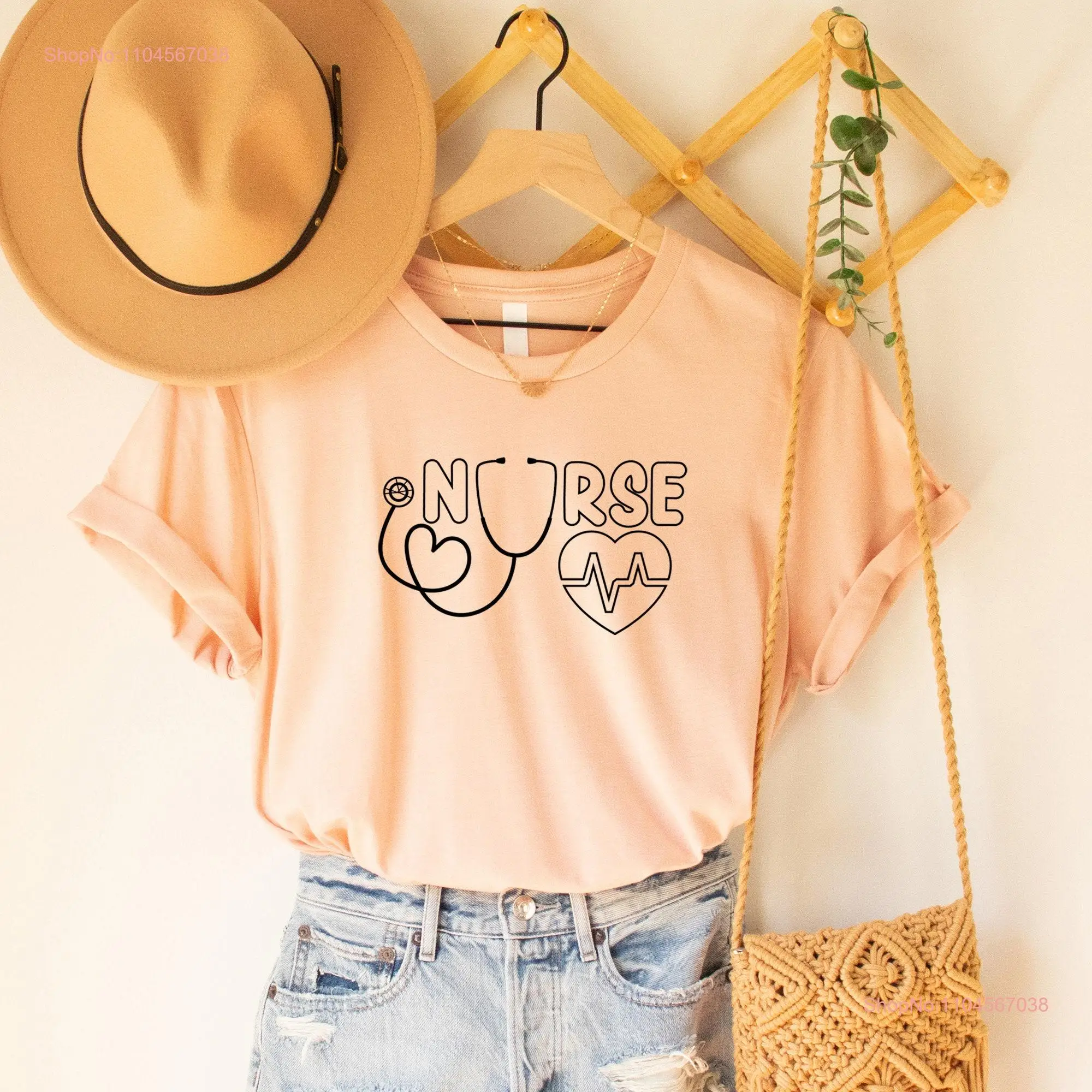 Nurse Heart T Shirt…