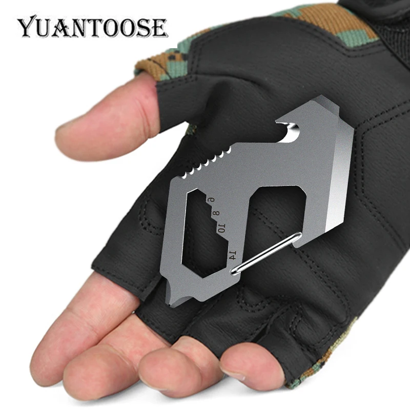 

Multifunction Saw Carabiner Hex Wrench Carabiner Ruler Carabiner
