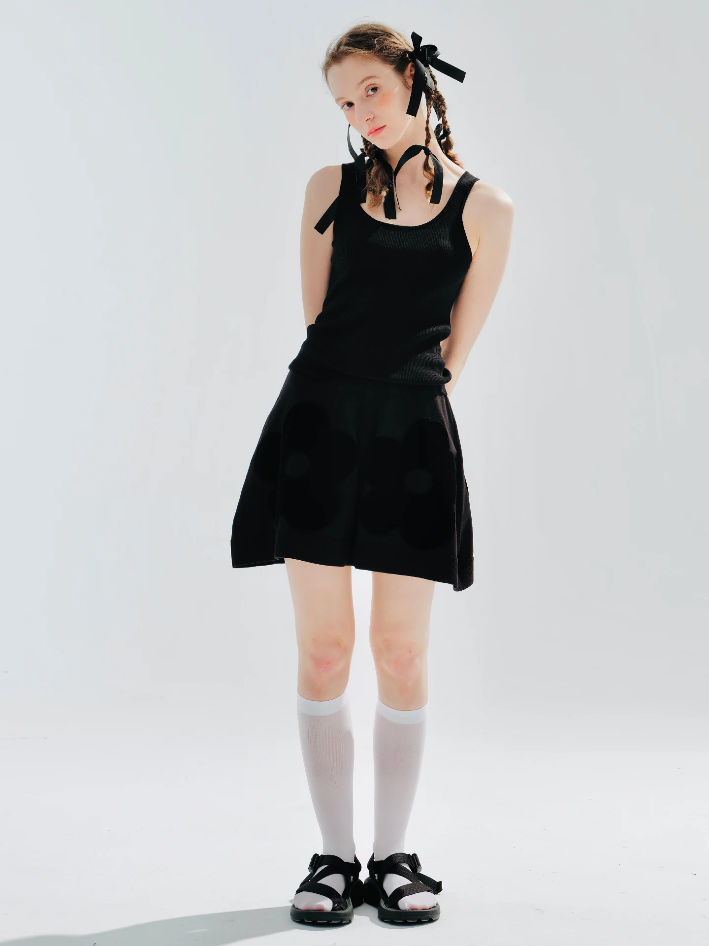 

imakokoni 2025 Niche Original Summer Black Undershirt - Women's Sleeveless Camisole 234069