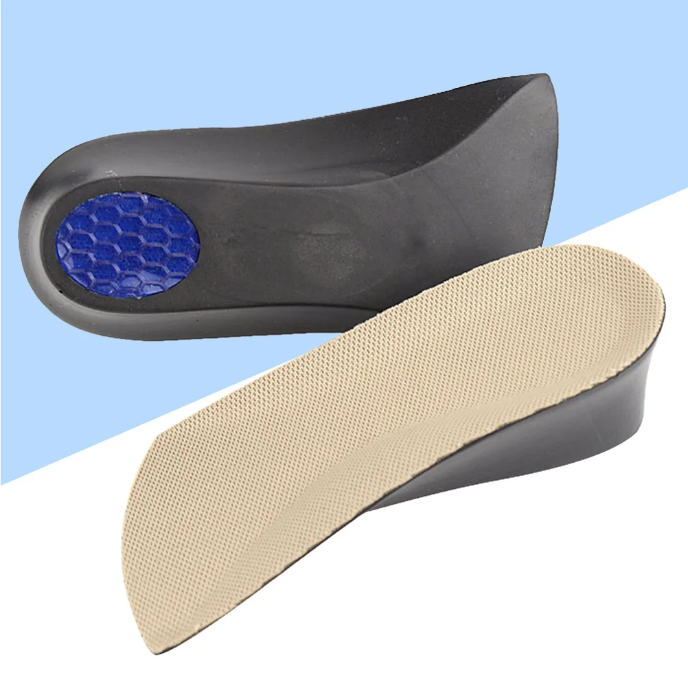 

1 Pair 3.5Cm Height Increase Insoles Invisible Shoe Lifts Heel Inserts For All Shoes Breathable Anti-Slip Comfortable Fit Shoe