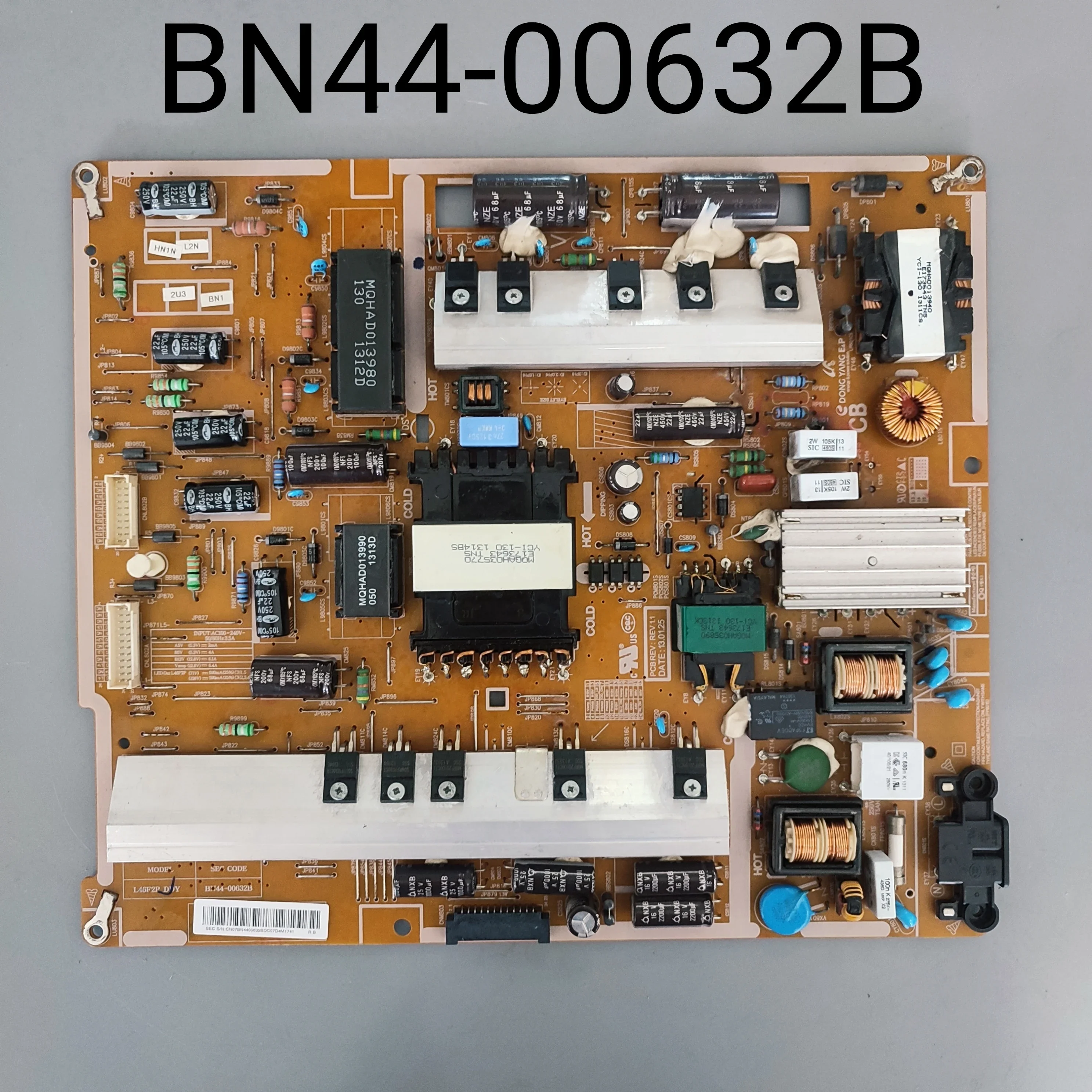 

BN44-00632B L46F2P-DDY POWER SUPPLY BOARD Has Been Tested To Work Properly Applicable FOR LCD TVs UA46F7500BJ UA55F7500BJ