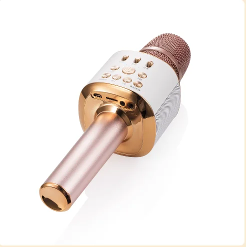 

"85KHz Wireless Bluetooth Microphone – Handheld AI Live Singing System with Stereo Sound"