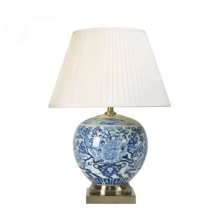 ceramics antique table lamp