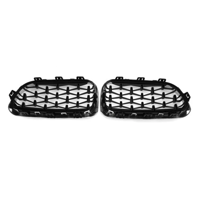 1 pair of front bar cooling grille 51137371685 51137371686 for 15-17 BMW