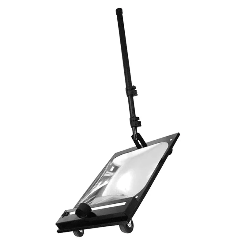 

12Inch Flodable Telescoping Mirror With LED Light And Wheels For Cars, Bus, Trucks EU Plug