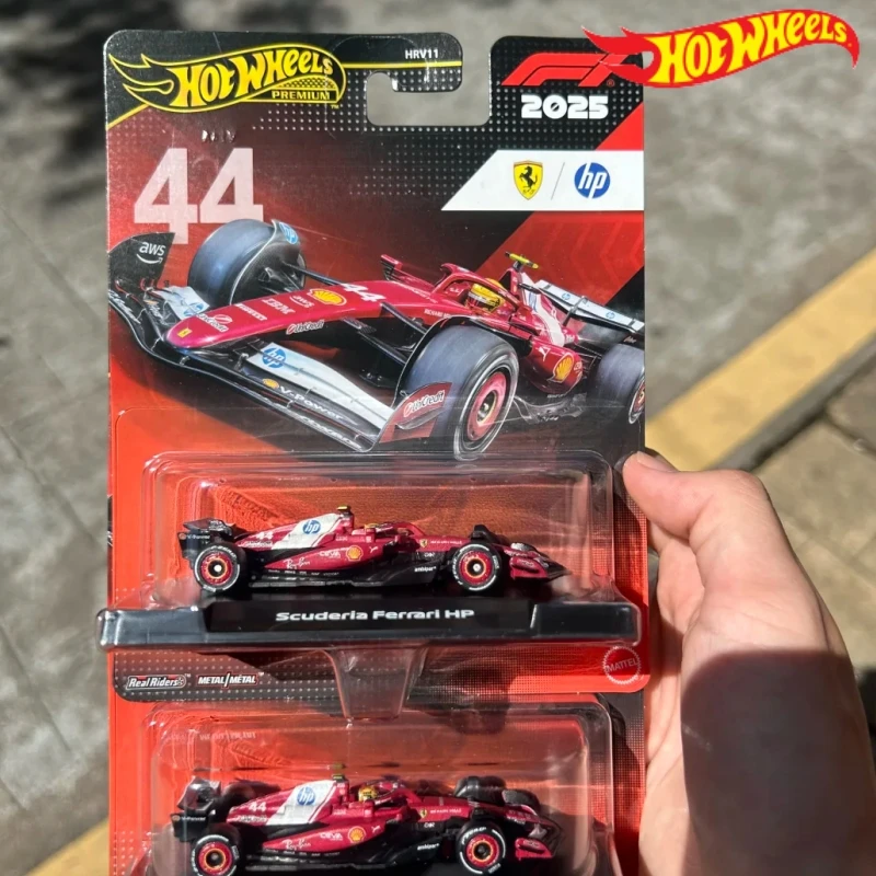 Image of Hot Wheels Premium Gold Label Hrv11 1/64 F1 Druckguss-Modellauto, Formel-Rennteam-Livery, Sammlerfahrzeug als Geschenk NEU