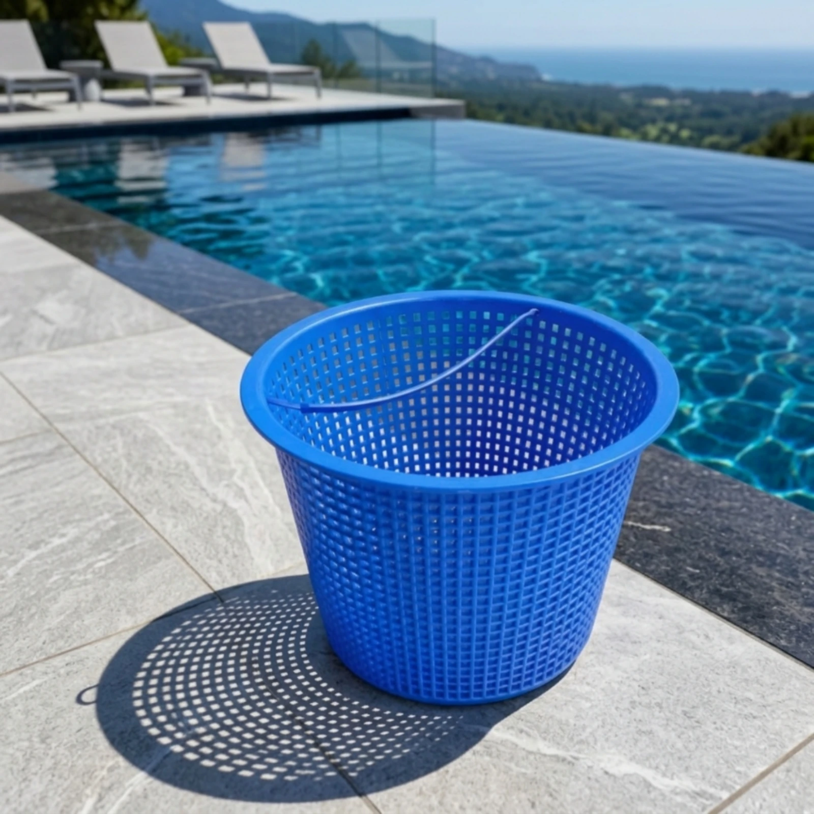 Pool Skimmer Basket Plastic Pool Filter Basket Easy to Clean Lightweight
