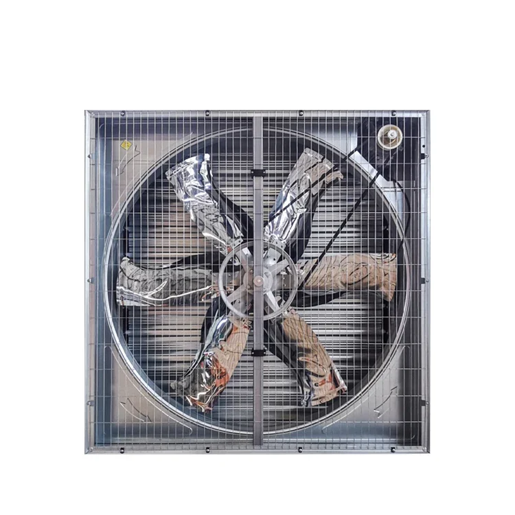 High Quality 1380 Exhaust Fan With Shutter Poultry Farm Ventilation Exhaust Fan Centrifugal System Push-pull Exhaust Fan