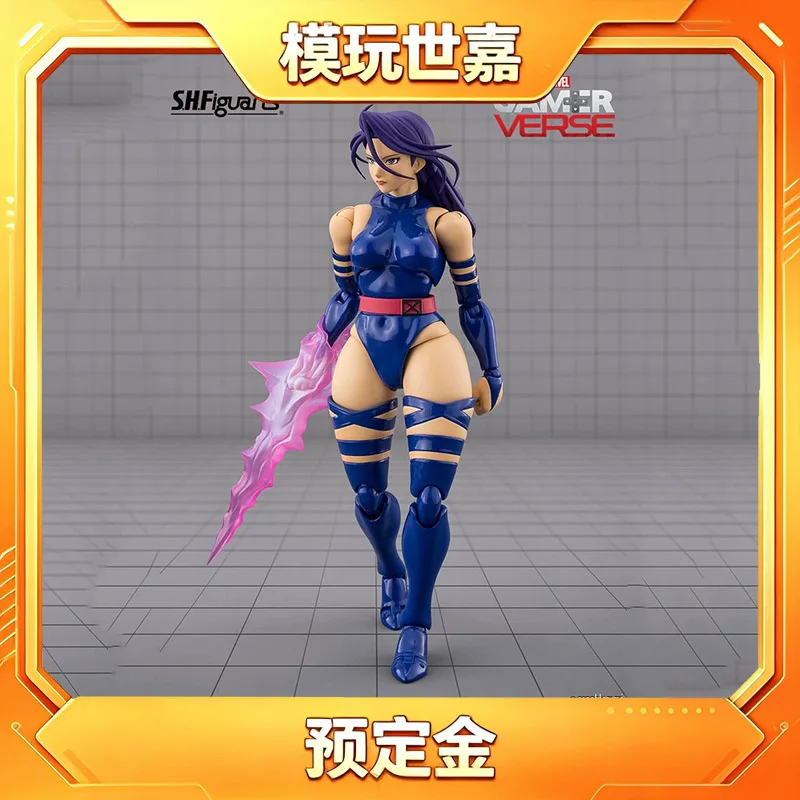 Pre-order Bandai SH Figuarts Psylocke X-Men Marvel GamerVerse Movable Action Figure Collectible Model Toy Gift