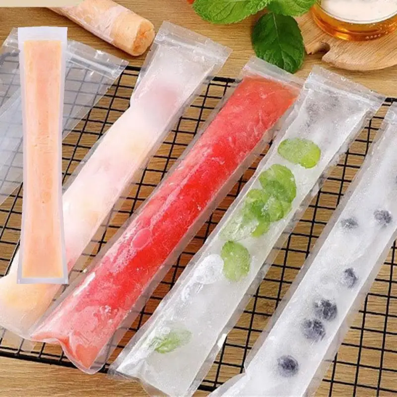 Bars And Sticks Ice Bags Preserve The Texture And Quality Of Ice Cream Practical And Reliable Thick Popsicle Pocket Ice Bag