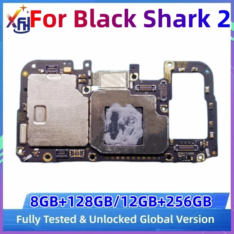 Unlocked Motherboard PCB Module For Xiaomi BlackShark Black Shark 2 Mainboard 128GB 256GB Main Board With Full Chip