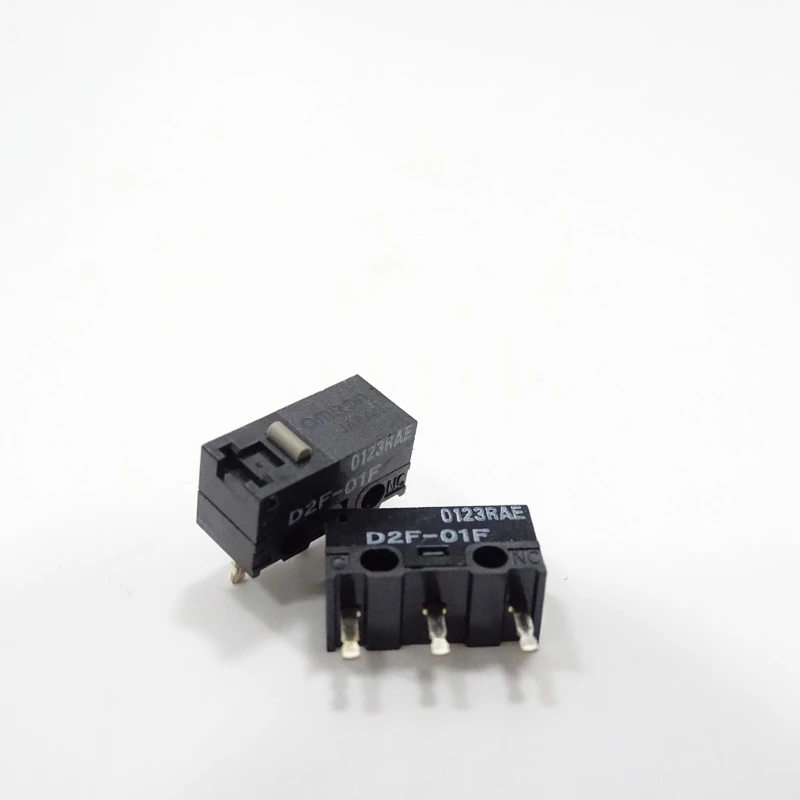 2/10PCS 마우스 마이크로 스위치 기존 D2F-01F (10M 클릭) 마우스 버튼