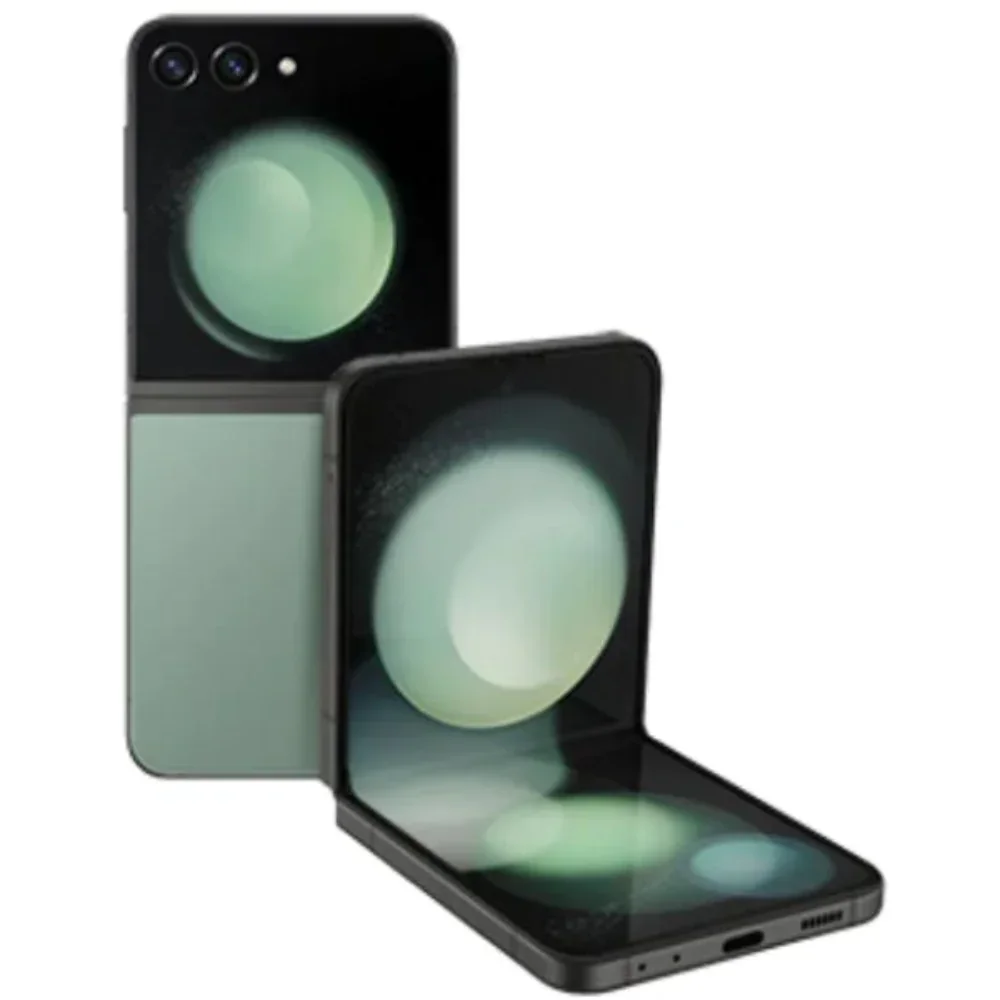 هاتف Samsung Galaxy Z Flip 5 Flip5 5G F731U1 F731N مقاس 6.7 بوصة AMOLED NFC 256/512GB Snapdragon قابل للطي أصلي Android Z Filp5 هاتف ذكي #2