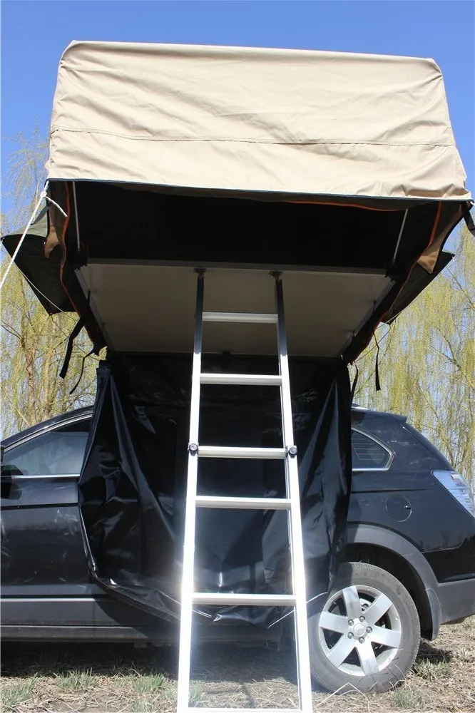 2020 جديد 4x4 اكسسوارات السيارات في الهواء الطلق على الطرق الوعرة التخييم قماش سقف خيمة #3