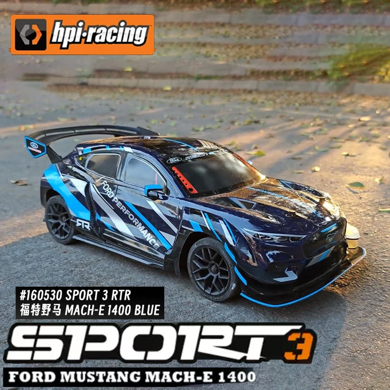 HPI SPORT 3 simulation Ford Mustang brushed MACH-E 1400 four-wheel drive 1/10 level RC remote control car 160530