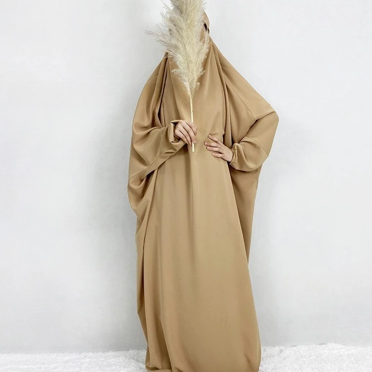 Abaya Dress Eid Women Long Dresses Hooded Muslim Kaftan Jalabiya Ramadan Morocco Dubai Modest Abayas Islam Vestidos Arab Robe