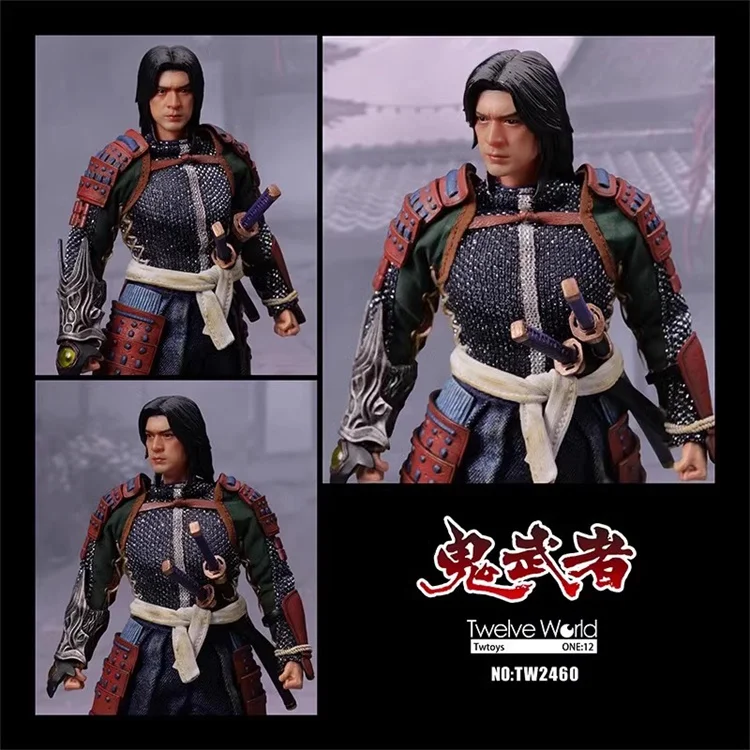 2025 Q1 TWTOYS TW2460 1/12 Scale Japanese Adventure Game Characters Ghost Warrior Ninja Katana Full Set 6in Action Figure Model