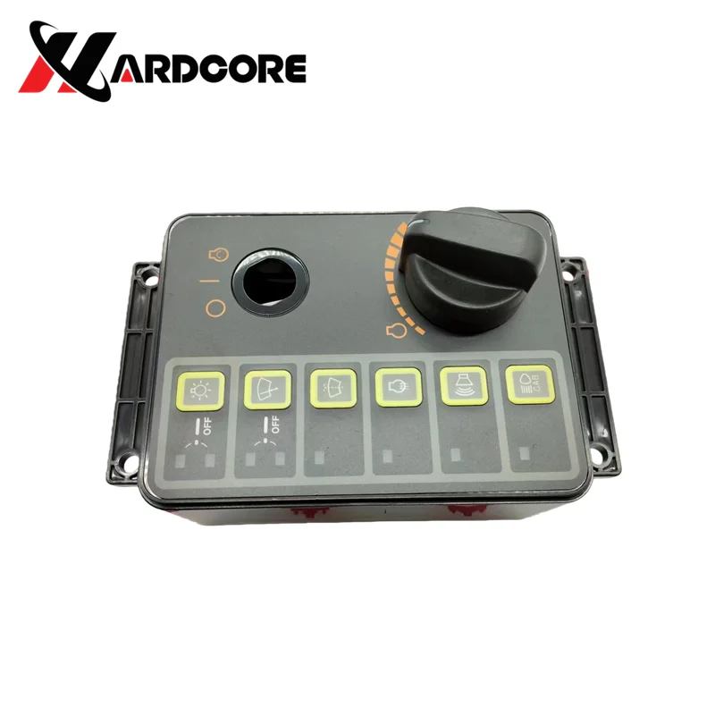 Throttle Knob Membrane Switch Box Assembly 21N8-20506 for Excavator R215-7 R225-7 R305-7 -7 Series