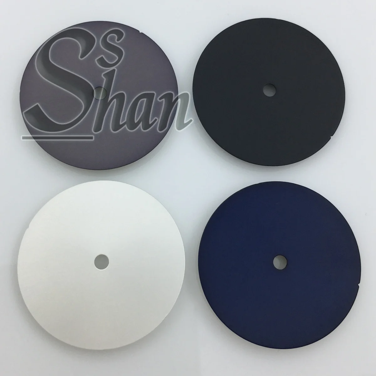 NH36 пустой простой циферблат часов диаметром 29 мм, красный, желтый, белый, зеленый, синий, черный и серый подходит для автоматического механизма NH36