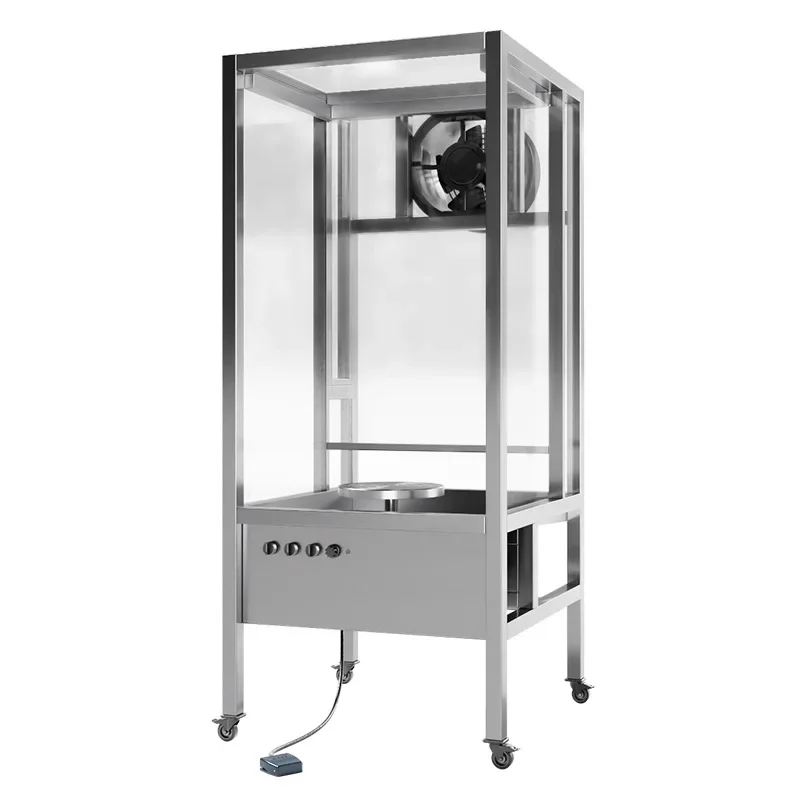 Professional equipment Water curtain glaze blowing machine, glazing machine dust-free glazing