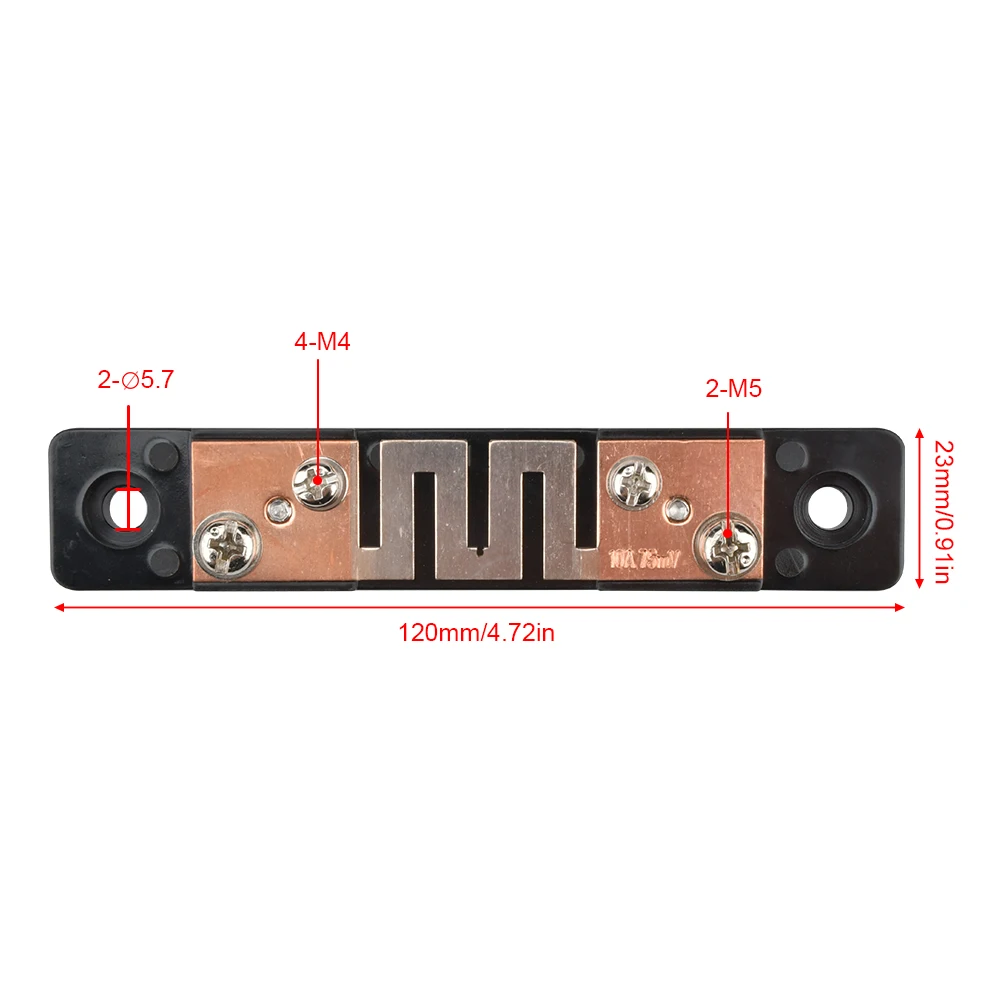 JF-01 External Shunt 10-50A 75mV Current Meter Shunt Resistor for Digital Voltmeter Ammeter Wattmeter Meter New Type Of Shunt