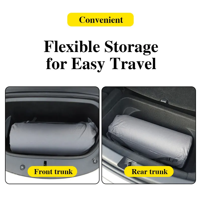 No Inflatable Car Mattress For Tesla Mode Y Car Multifunctional Car Inflatable Bed Car Accessories Inflatable Bed Travel Goods