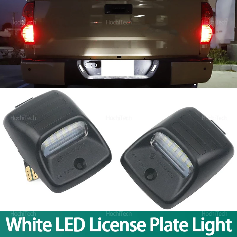 

Для Toyota Tacoma 2005-2015 для Toyota Tundra 2000-2013 аксессуары Canbus без ошибок лампа автомобильный светодиодный светильник номерного знака