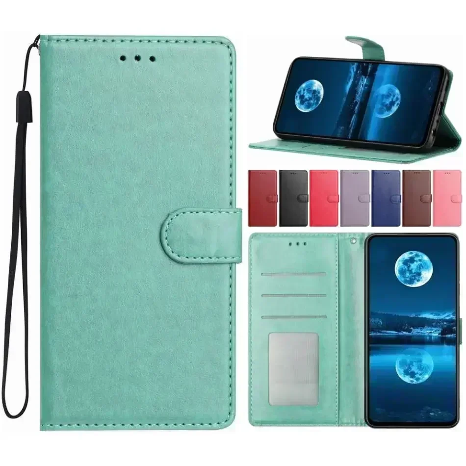 Wallet Photo Frame Case For Xiaomi Redmi 11A Note 8T 9S 9Pro 10 10S 11 11S 12 12S 13 Pro Plus 5G Card Slots Phone Cover #PIB